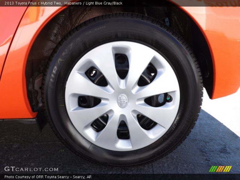  2013 Prius c Hybrid Two Wheel