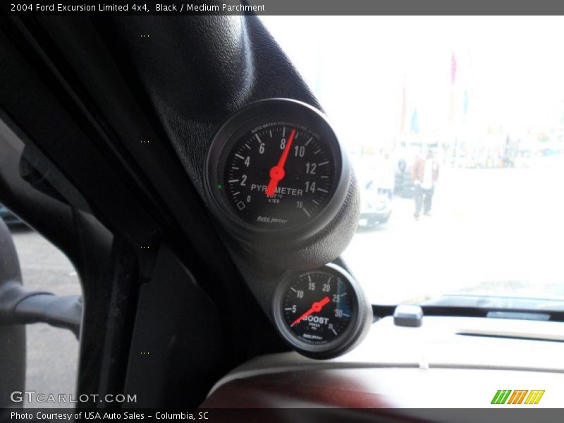 Black / Medium Parchment 2004 Ford Excursion Limited 4x4