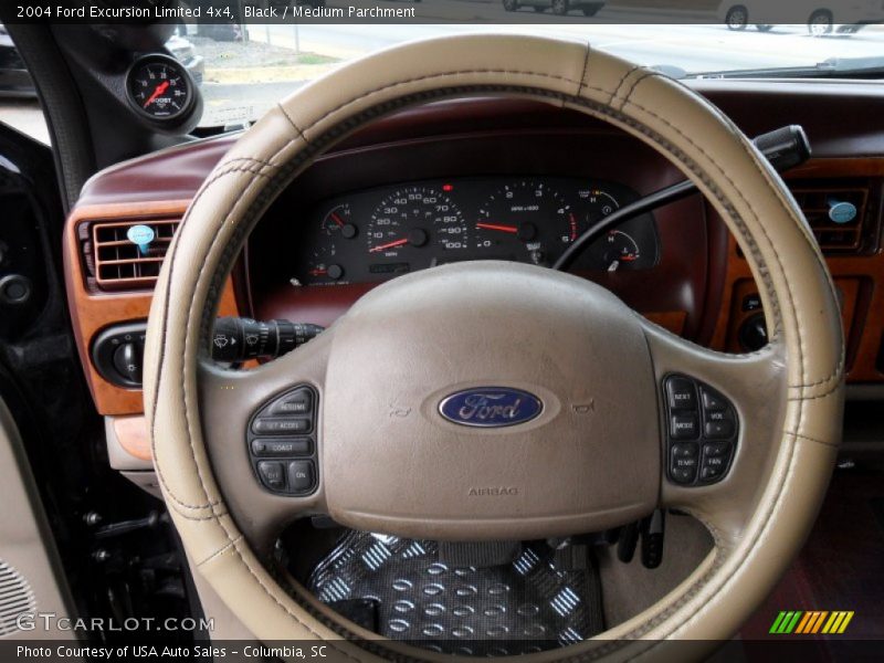 Black / Medium Parchment 2004 Ford Excursion Limited 4x4