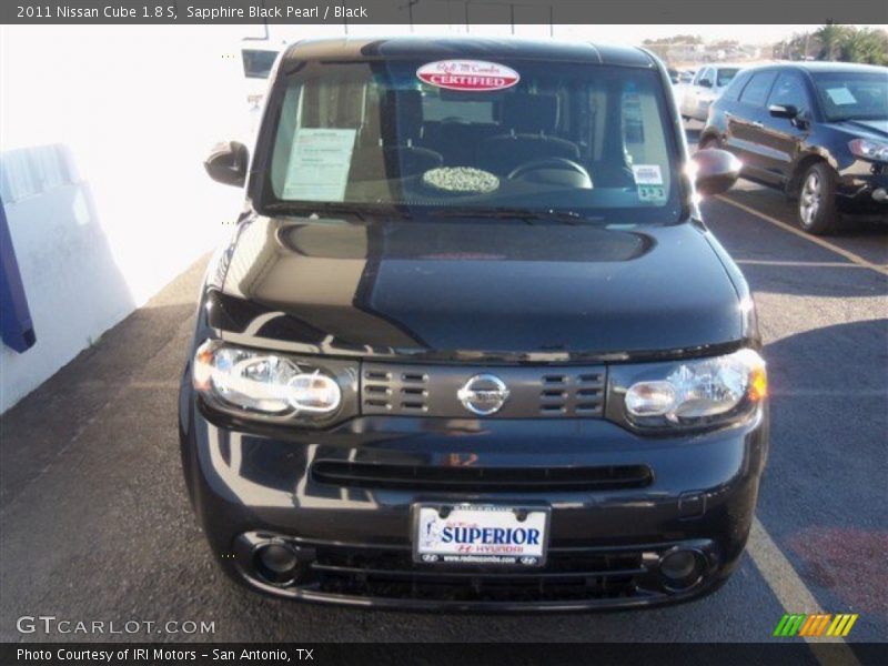 Sapphire Black Pearl / Black 2011 Nissan Cube 1.8 S