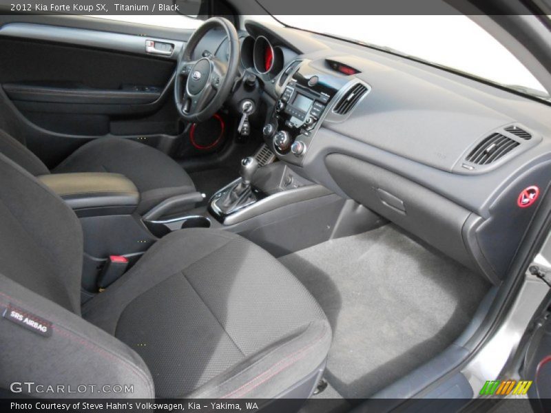 Dashboard of 2012 Forte Koup SX