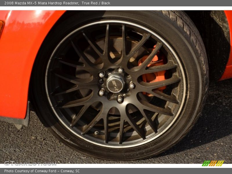 Custom Wheels of 2008 MX-5 Miata Hardtop Roadster