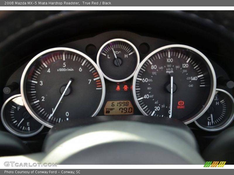  2008 MX-5 Miata Hardtop Roadster Hardtop Roadster Gauges