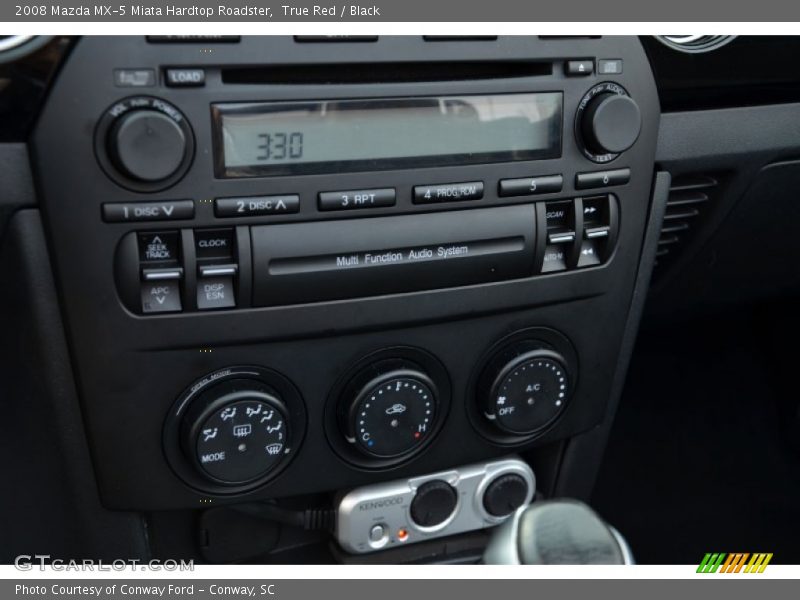 Controls of 2008 MX-5 Miata Hardtop Roadster