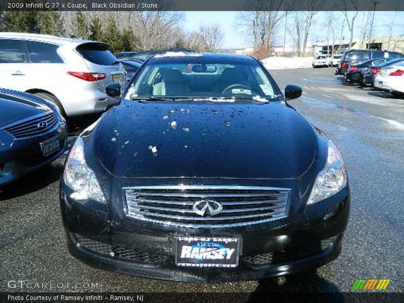 Black Obsidian / Stone 2009 Infiniti G 37 x Coupe