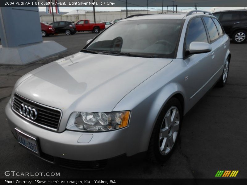 Light Silver Metallic / Grey 2004 Audi A4 1.8T quattro Avant