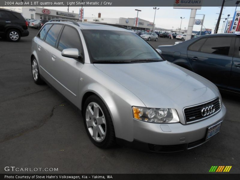 Light Silver Metallic / Grey 2004 Audi A4 1.8T quattro Avant