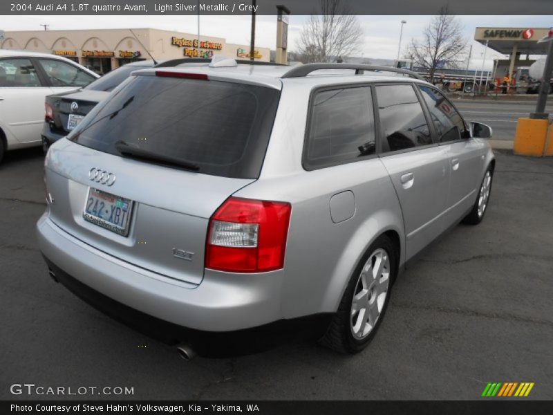 Light Silver Metallic / Grey 2004 Audi A4 1.8T quattro Avant