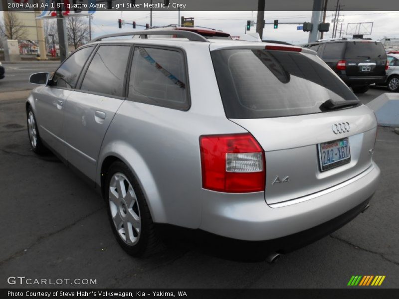 Light Silver Metallic / Grey 2004 Audi A4 1.8T quattro Avant