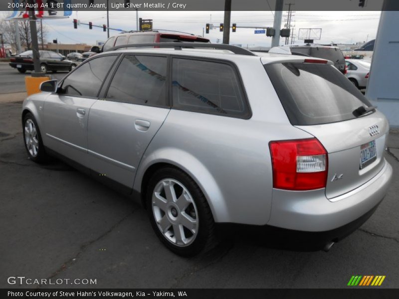Light Silver Metallic / Grey 2004 Audi A4 1.8T quattro Avant