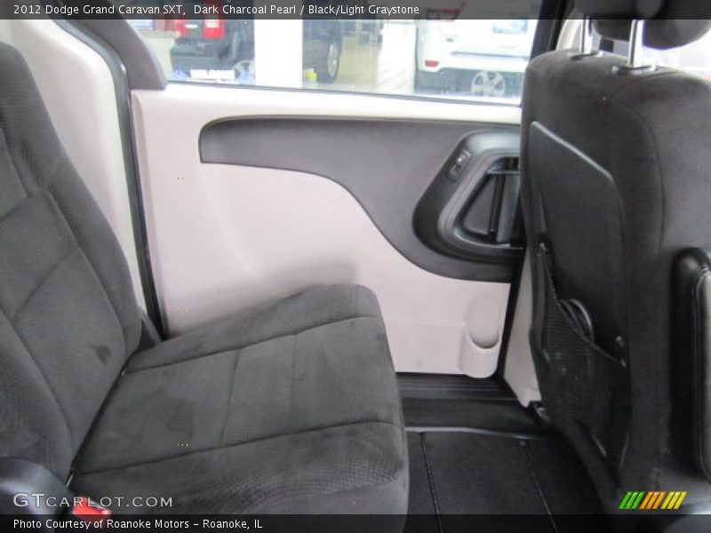 Dark Charcoal Pearl / Black/Light Graystone 2012 Dodge Grand Caravan SXT