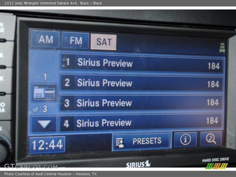 Black / Black 2012 Jeep Wrangler Unlimited Sahara 4x4