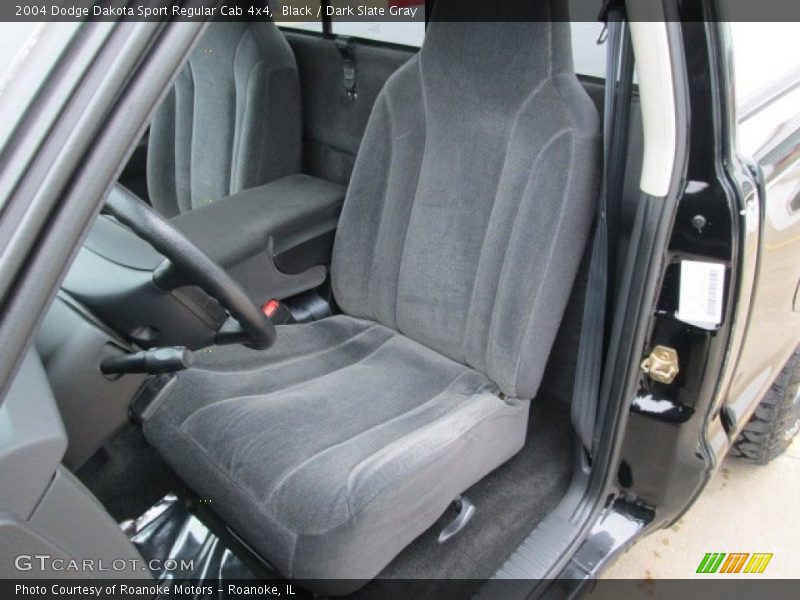 Black / Dark Slate Gray 2004 Dodge Dakota Sport Regular Cab 4x4
