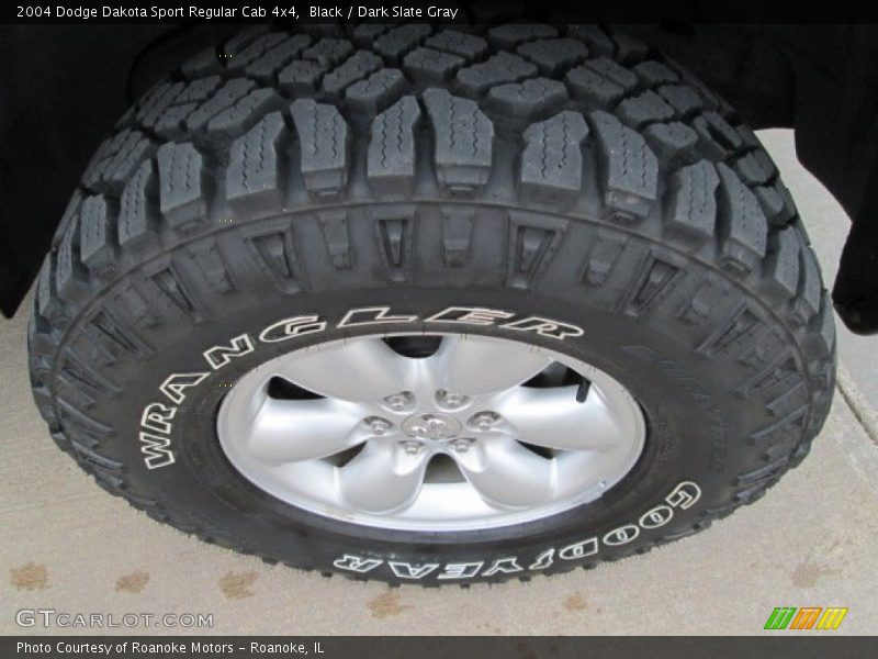 Black / Dark Slate Gray 2004 Dodge Dakota Sport Regular Cab 4x4