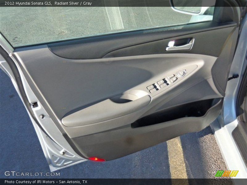 Radiant Silver / Gray 2012 Hyundai Sonata GLS