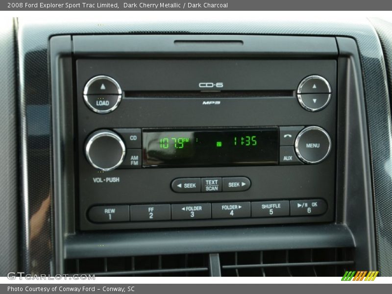 Audio System of 2008 Explorer Sport Trac Limited