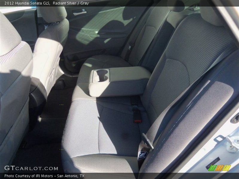 Radiant Silver / Gray 2012 Hyundai Sonata GLS