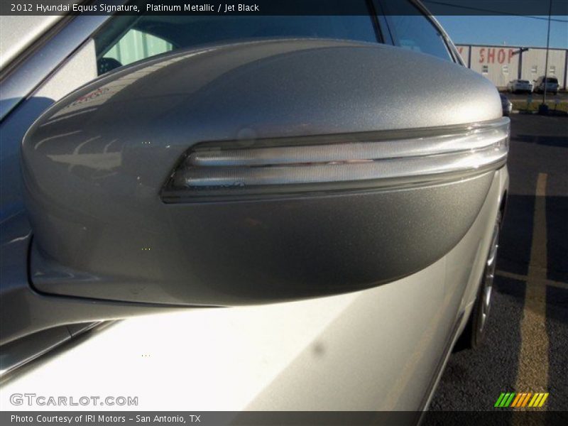 Platinum Metallic / Jet Black 2012 Hyundai Equus Signature
