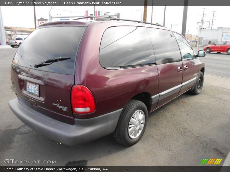 Deep Cranberry Pearl / Silver Fern 1999 Plymouth Grand Voyager SE