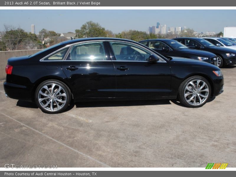 Brilliant Black / Velvet Beige 2013 Audi A6 2.0T Sedan