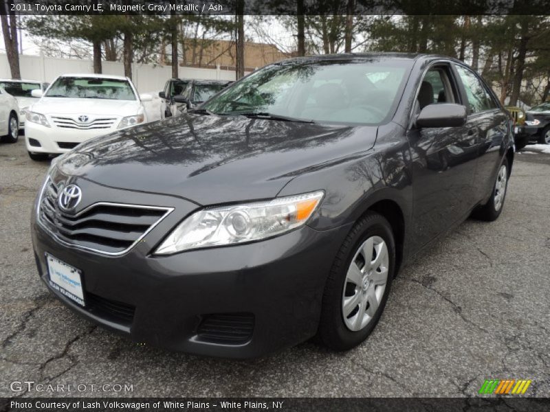 Magnetic Gray Metallic / Ash 2011 Toyota Camry LE
