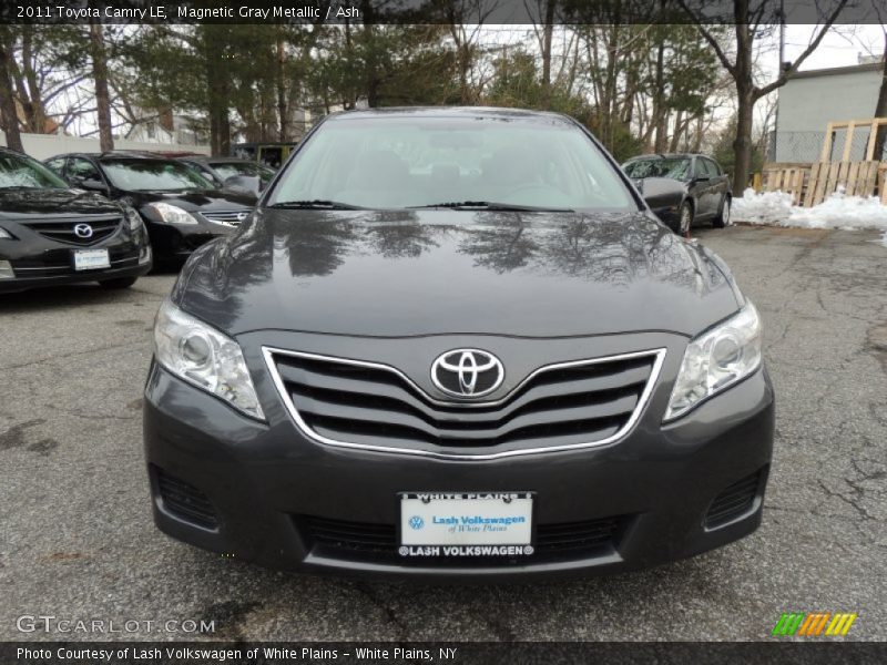 Magnetic Gray Metallic / Ash 2011 Toyota Camry LE