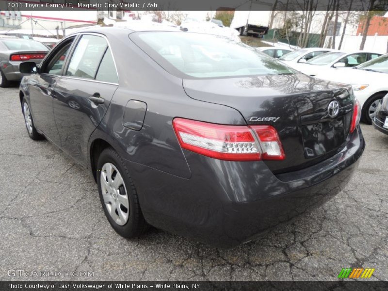 Magnetic Gray Metallic / Ash 2011 Toyota Camry LE
