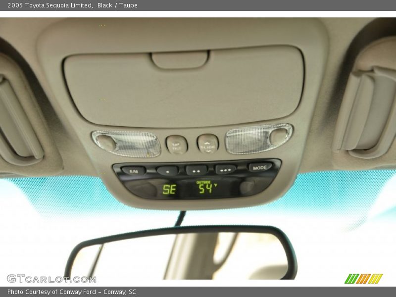 Black / Taupe 2005 Toyota Sequoia Limited