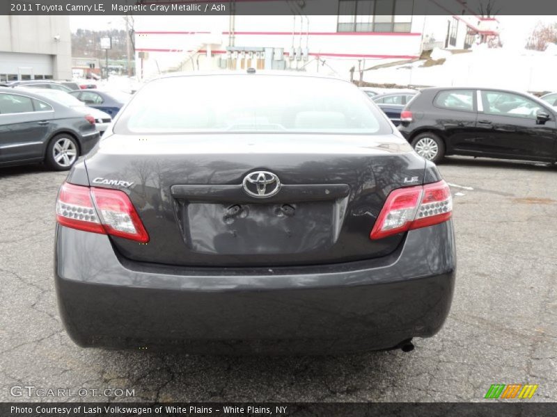 Magnetic Gray Metallic / Ash 2011 Toyota Camry LE