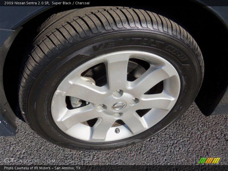 Super Black / Charcoal 2009 Nissan Sentra 2.0 SR