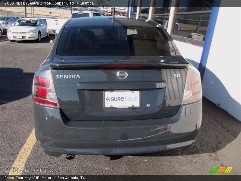 Super Black / Charcoal 2009 Nissan Sentra 2.0 SR