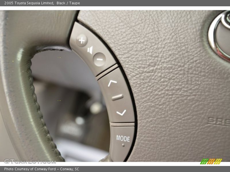 Black / Taupe 2005 Toyota Sequoia Limited