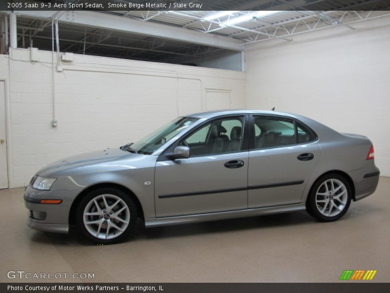  2005 9-3 Aero Sport Sedan Smoke Beige Metallic