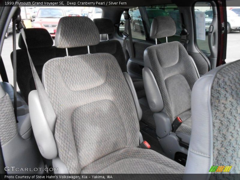 Rear Seat of 1999 Grand Voyager SE