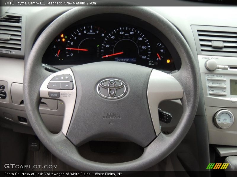 Magnetic Gray Metallic / Ash 2011 Toyota Camry LE