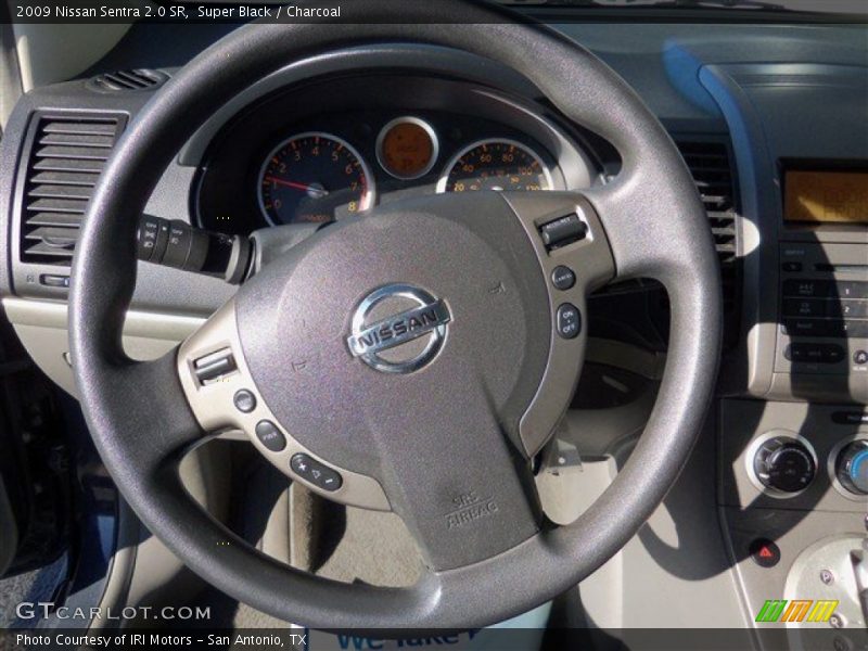 Super Black / Charcoal 2009 Nissan Sentra 2.0 SR