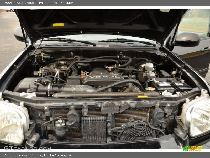 Black / Taupe 2005 Toyota Sequoia Limited