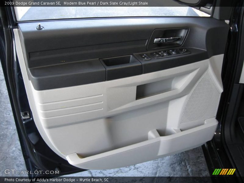 Modern Blue Pearl / Dark Slate Gray/Light Shale 2009 Dodge Grand Caravan SE