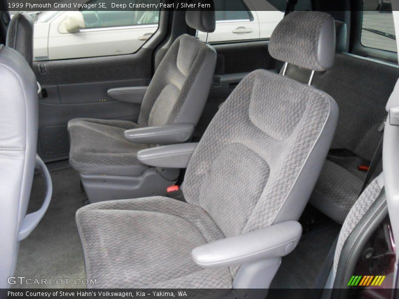 Rear Seat of 1999 Grand Voyager SE