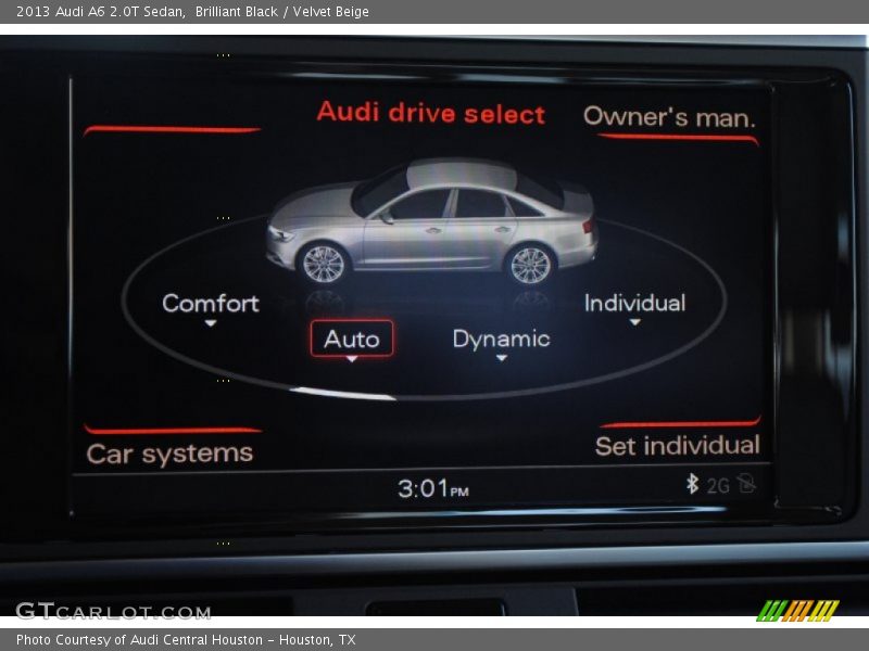 Brilliant Black / Velvet Beige 2013 Audi A6 2.0T Sedan