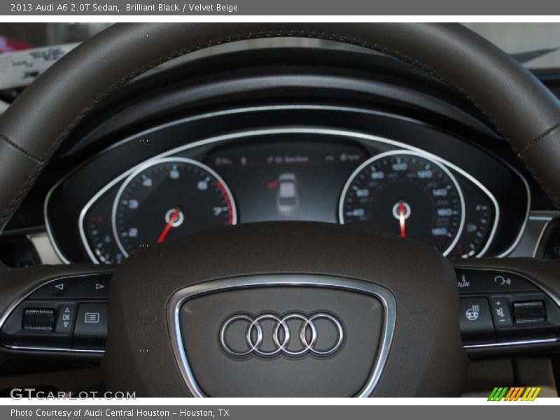 Brilliant Black / Velvet Beige 2013 Audi A6 2.0T Sedan