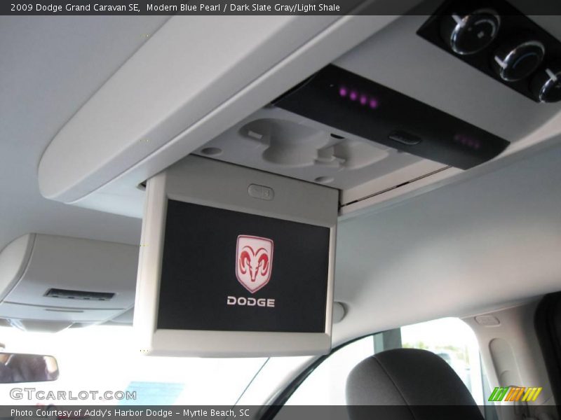 Modern Blue Pearl / Dark Slate Gray/Light Shale 2009 Dodge Grand Caravan SE