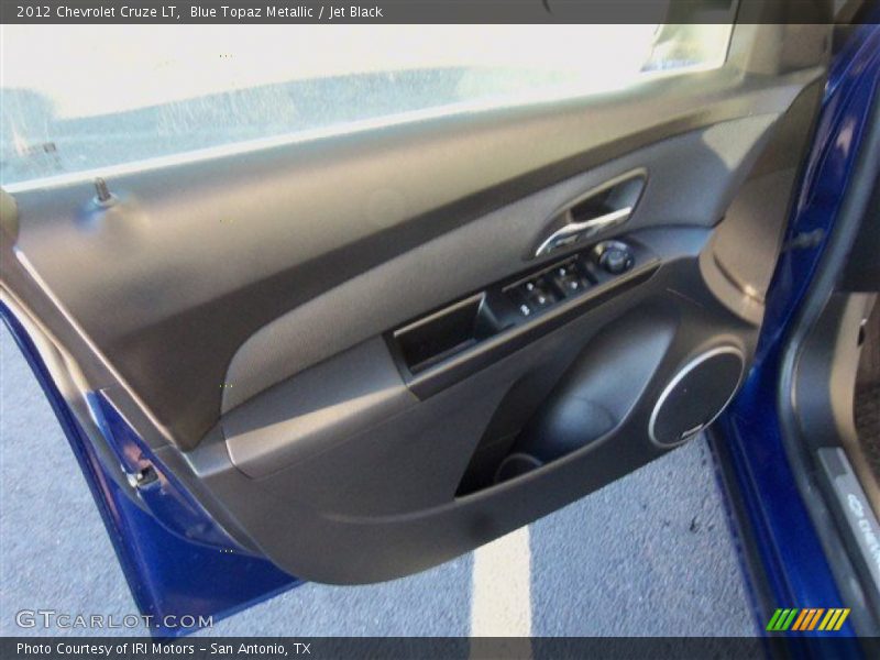 Blue Topaz Metallic / Jet Black 2012 Chevrolet Cruze LT