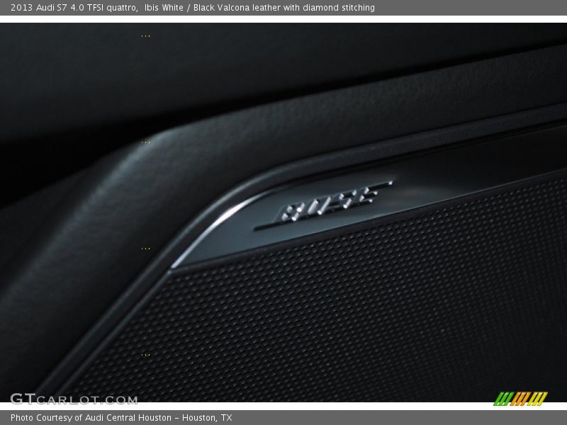 Audio System of 2013 S7 4.0 TFSI quattro