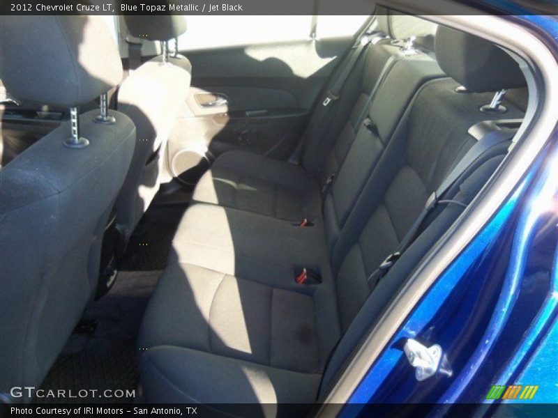 Blue Topaz Metallic / Jet Black 2012 Chevrolet Cruze LT