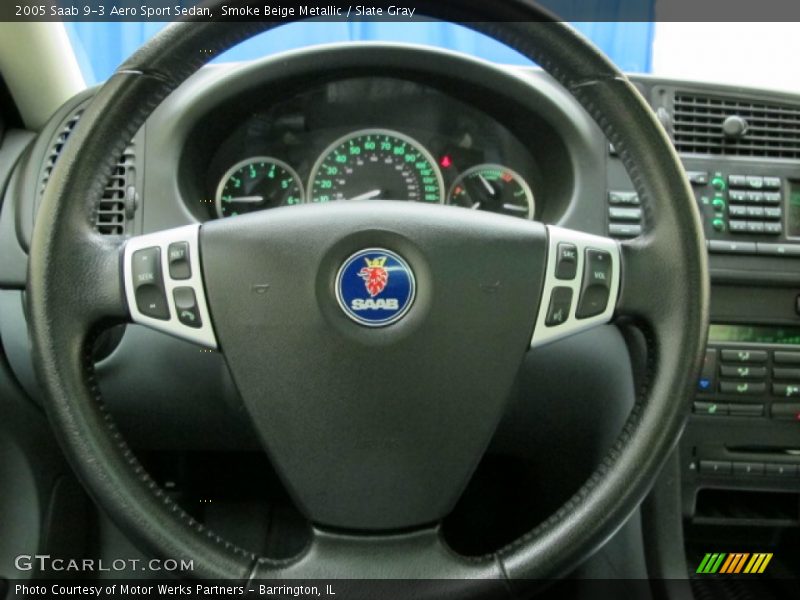  2005 9-3 Aero Sport Sedan Steering Wheel