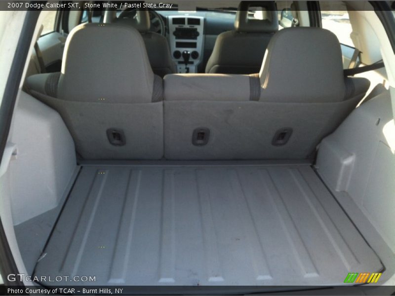Stone White / Pastel Slate Gray 2007 Dodge Caliber SXT