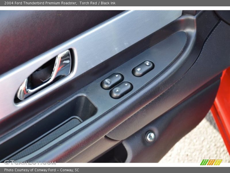 Controls of 2004 Thunderbird Premium Roadster