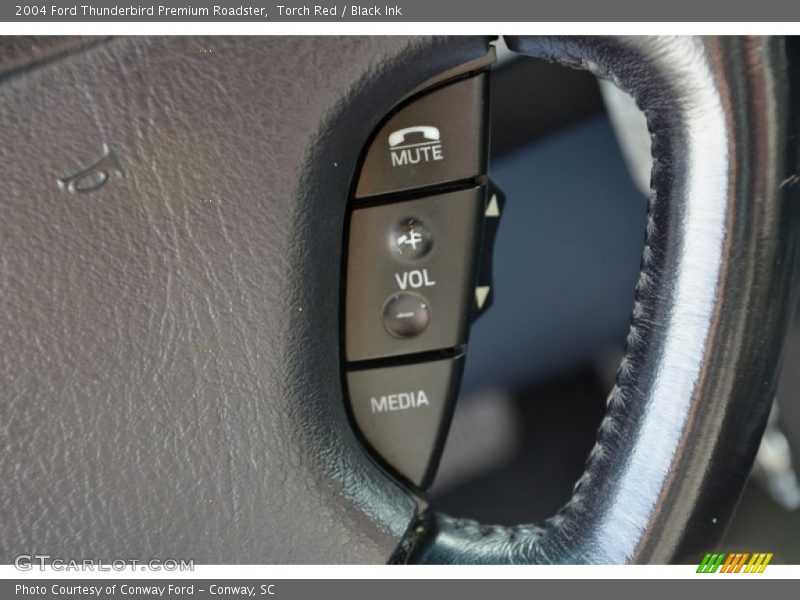 Controls of 2004 Thunderbird Premium Roadster