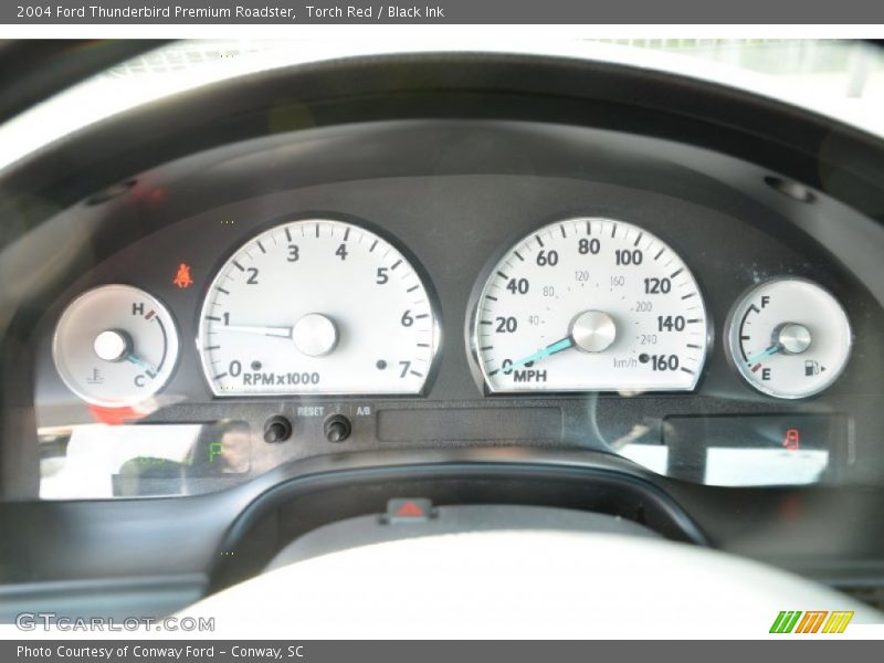  2004 Thunderbird Premium Roadster Premium Roadster Gauges